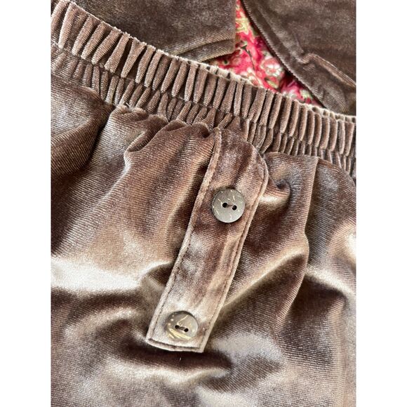 The Bae Hive 2 Piece Set, Brown Velvet, Girls Size 10, NWT - Picture 3 of 9